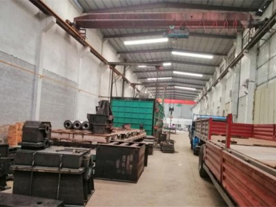 特大型打砂設備，對所有特大型金屬件表面打砂清除表面雜質